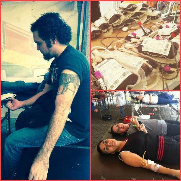 Las 40 Horas 2013 ¡A donar vida! Este año donamos sangre.