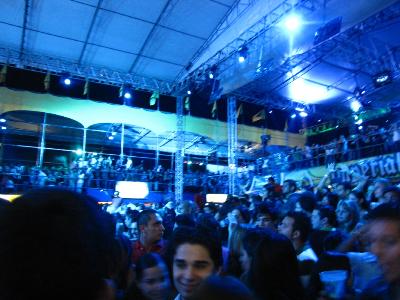 Concierto de Calle13 en Palmares