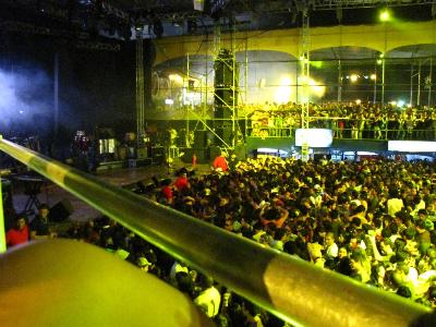 Concierto de Calle13 en Palmares