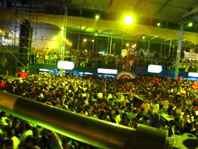 Concierto de Calle13 en Palmares